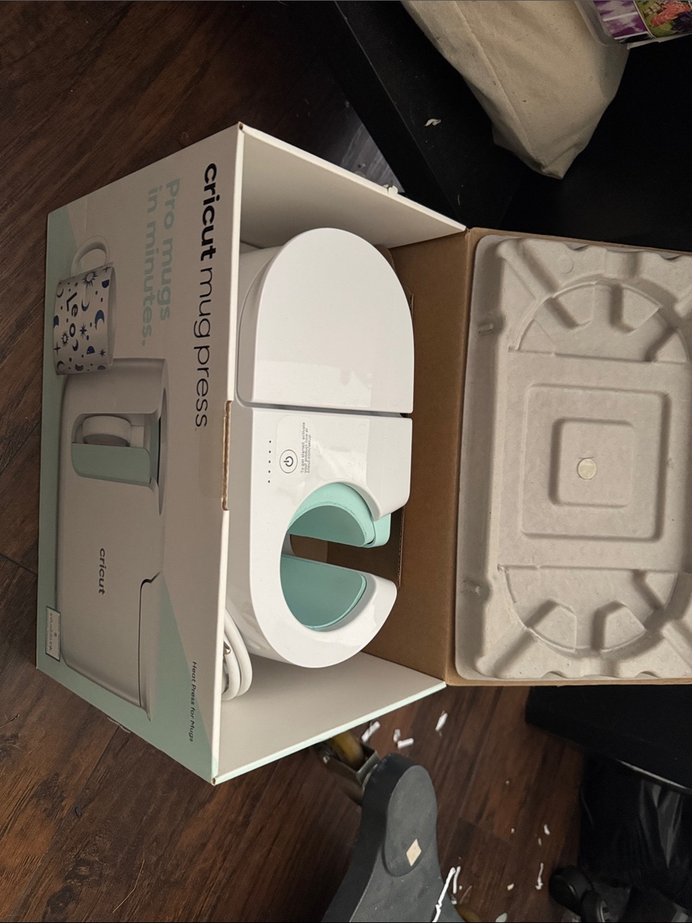 Cricut Mug Press in White and Mint